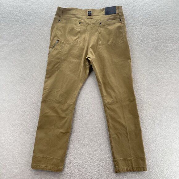Wrangler All Terrain Gear Men's 40x32 Brown Double Knee Reinforced Utility Pants - Picture 8 of 13